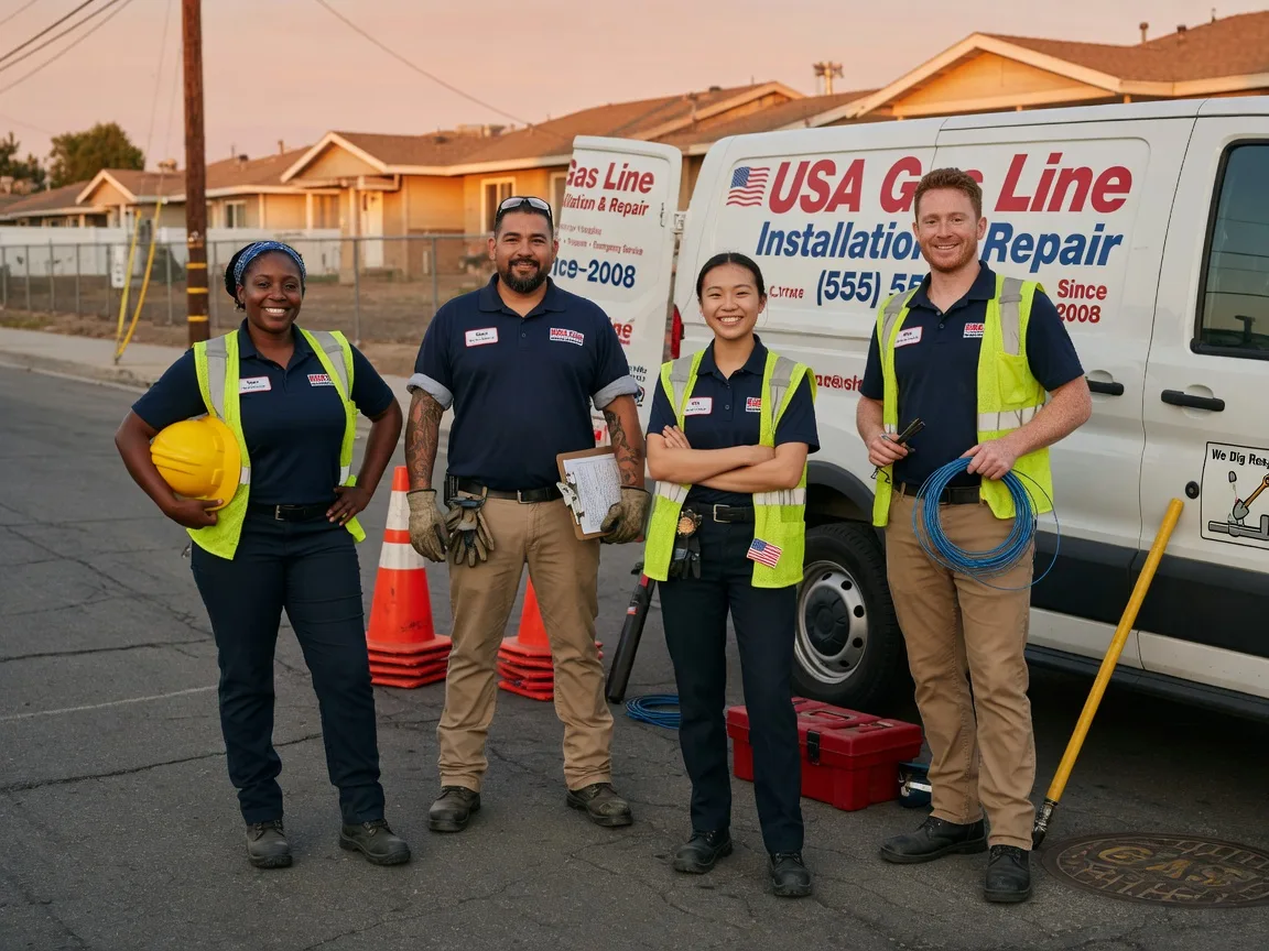 Gas Line Installation company in West, MS